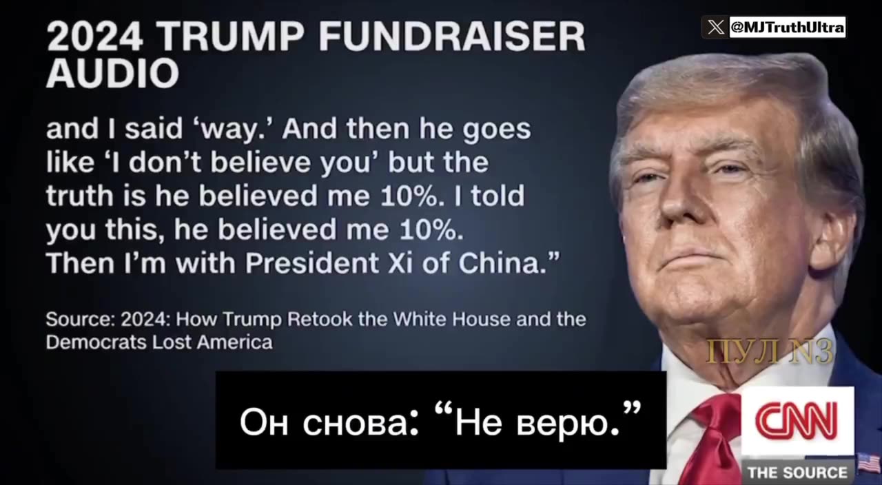 CNN released a “Leaked” Recording of Trump thinking this makes him look bad