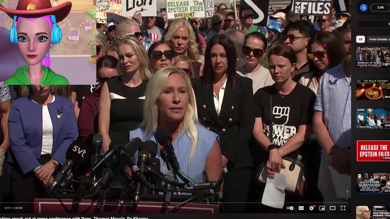 Owen Shroyer Leave, Epstein Victims Speak and More