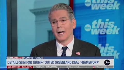 Bessent Confirms: Trump’s Tough Talk Got Us Everything We Wanted in Greenland