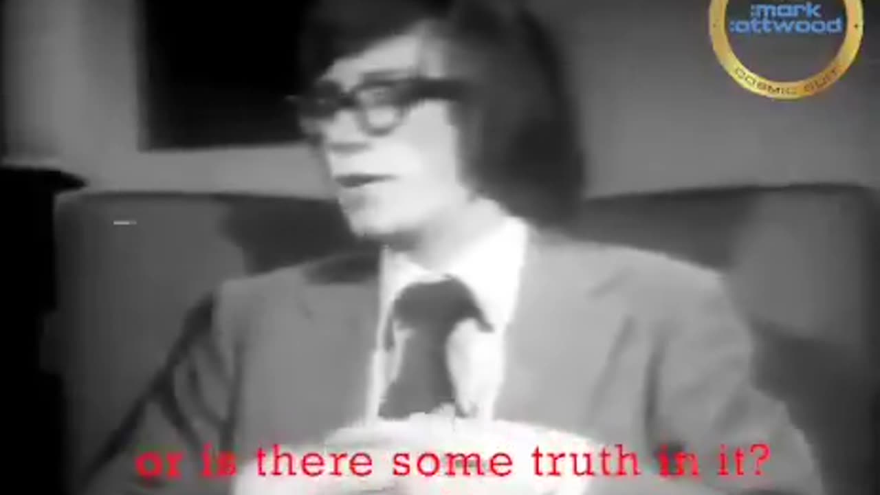 Christopher Lee years ago....The real war is against Satanists.