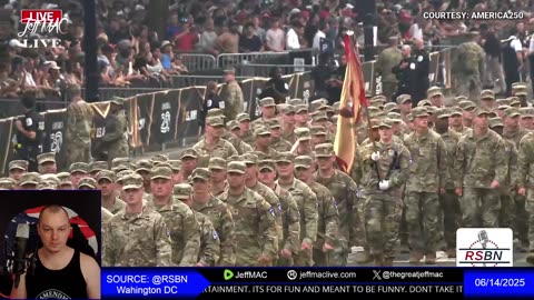 LIVE: No Kings Protesters | 250 Years Army Parade