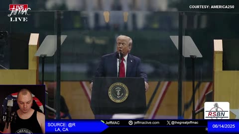 LIVE: No Kings Protesters | 250 Years Army Parade