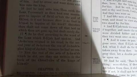 Ahaziah seeks help from other gods