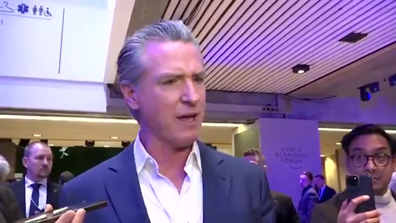 WEF Newsom