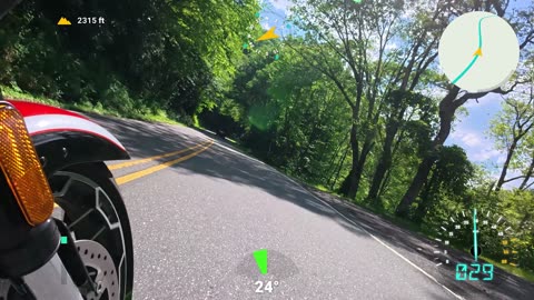 Riding with The Original Grey Beard Biker™ - Wayah Rd (NC)