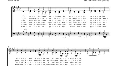Traditional: Cor, arca legem continens