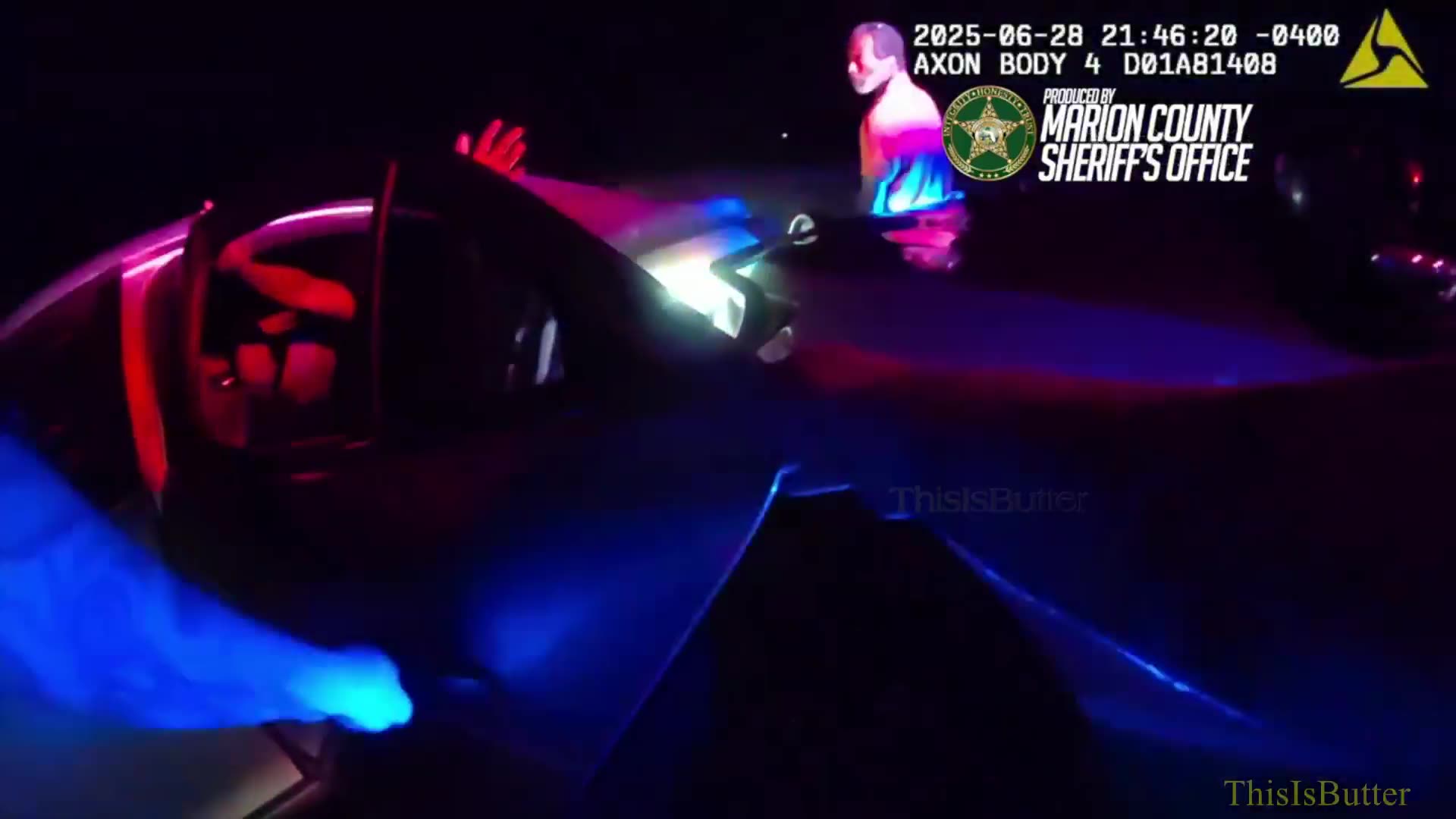 Marion County arrested three people after dashcam shows them doing a beer run