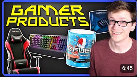Weird Gamer Products You (Probably) Forgot Existed! 🕹️🧼 | Scott The Woz**
