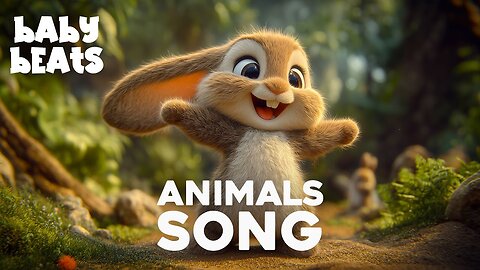 Animals Song - Toddler Learning Video, Nursery Rhumes