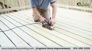 Custom Deck Builder Durham NC | Trex & Wood | Deck Repair | Kingsford Home Improvements