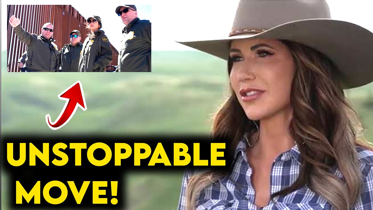 YOU WON'T BELIEVE what kristi noem Just did at the border!! Under Trump's instruction