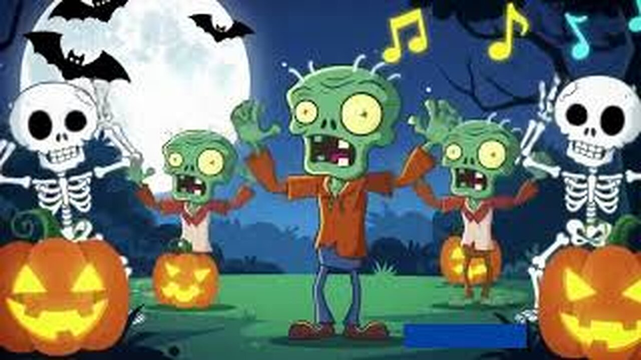 Zombie Parade Song | Spooky Fun for Kids 😊
