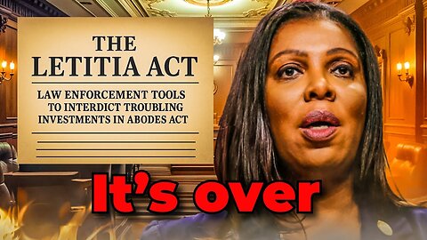 Desperate Letitia James Faces Prison if "LETITIA ACT" GOP Bill Passes