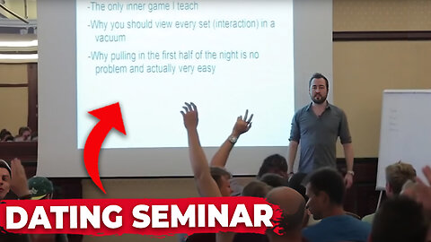 FULL DATING SEMINAR - Approaching Girls, Dates, DHV, Rotations & More