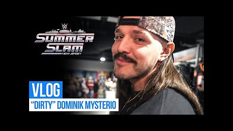 Dominik Mysterio rates mullets, meets a Dom Labubu & more SummerSlam 2025 Vlog