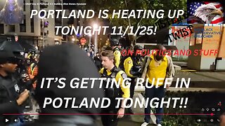 IT’S GETTING RUFF IN PORTLAND TONIGHT! ANTIFA GETS SMACKED AT ICE!
