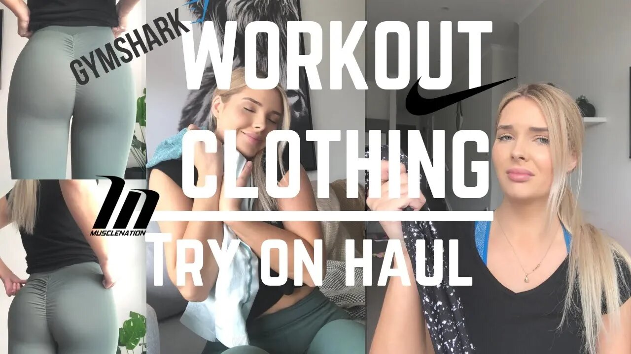 GYM CLOTHING TRY ON HAUL | GYMSHARK | LULULEMON