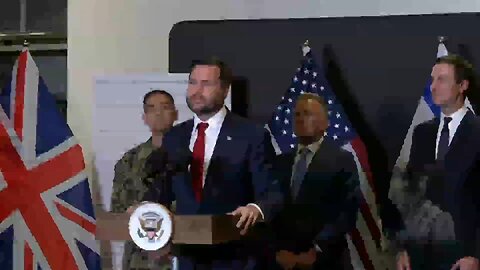 VP Vance: "President Trump actually wants Iran to be prosperous.