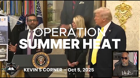 Kash Patel Reveals Operation Summer Heat Crushing Crime: FBI's Historic Wins Expose Dem Failures
