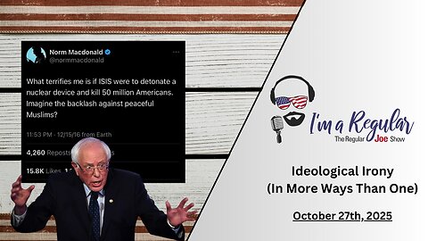 Socialists On The Move + Testing The 2028 Waters + Trump Takes On Asia: The Regular Joe Show LIVE