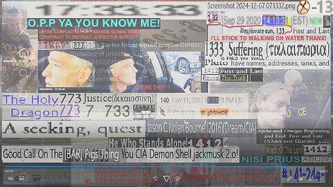 Good Call On The [BAR] Pigs Thing You CIA Demon Shell jackmusk 2.o!