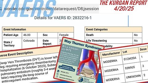 VAERS: REVIEWING FOUR CASES FULL OF INSANITY!/ The Kurgan Report