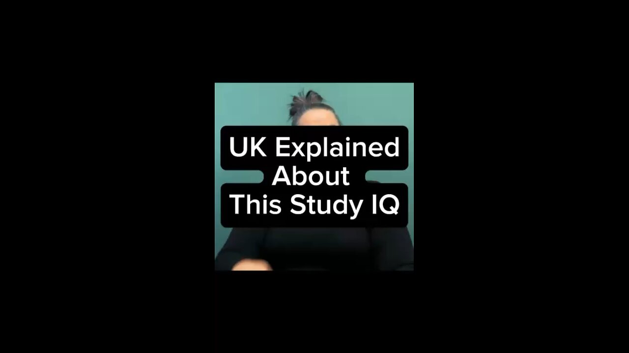 UK Explained On This Study IQ 🤔
