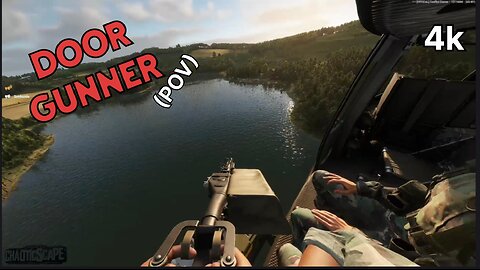 From Sky to Survival: Arma Reforger Door Gunner to Ground Fire Chaos!