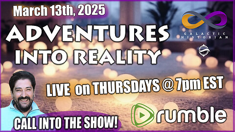 Adventures Into Reality w/ Andrew Bartzis, the Galactic Historian - Turning In Your Hermit's Card