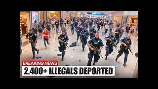 ICE Agents Storm Downtown Chicago Mall | 2,400+ Illegals Caught in Food Court Sweep