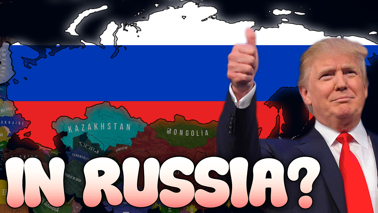 IF Trump Escape to Russia? - Hoi4 Timelapse