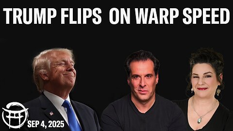 💥 TRUMP FLIPS ON WARP SPEED - SEPT 4 2025