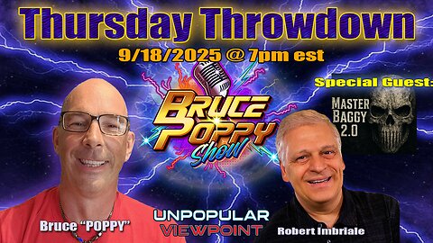 Thursday Throwdown with Robert & Master Baggy