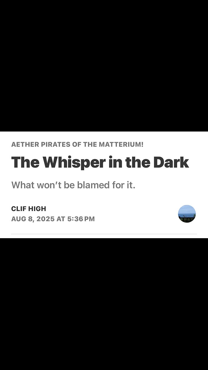 A Look Into Cliff High’s “A Whisper in the Dark” – Egyptian Tarot Reading