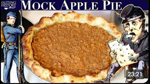 🍽️ Eating in a Civil War Prison – Survival 😱 MOCK APPLE PIE