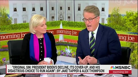 Tapper Tells Scarborough Biden Was So Focused to Convince ‘Morning Joe’ that He’s Fine: ‘He Focused on You Like You Were a Constituency’
