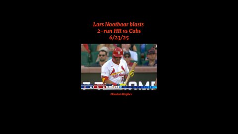 Lars Nootbaar blasts Homerun 6/24/25