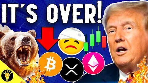 BITCOIN CRASHES HARD AS CRYPTO BEAR MARKET KICKS OFF!