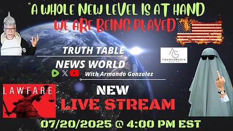 "A WHOLE NEW WORLD IS AT HAND, WE ARE BEING PLAYED"