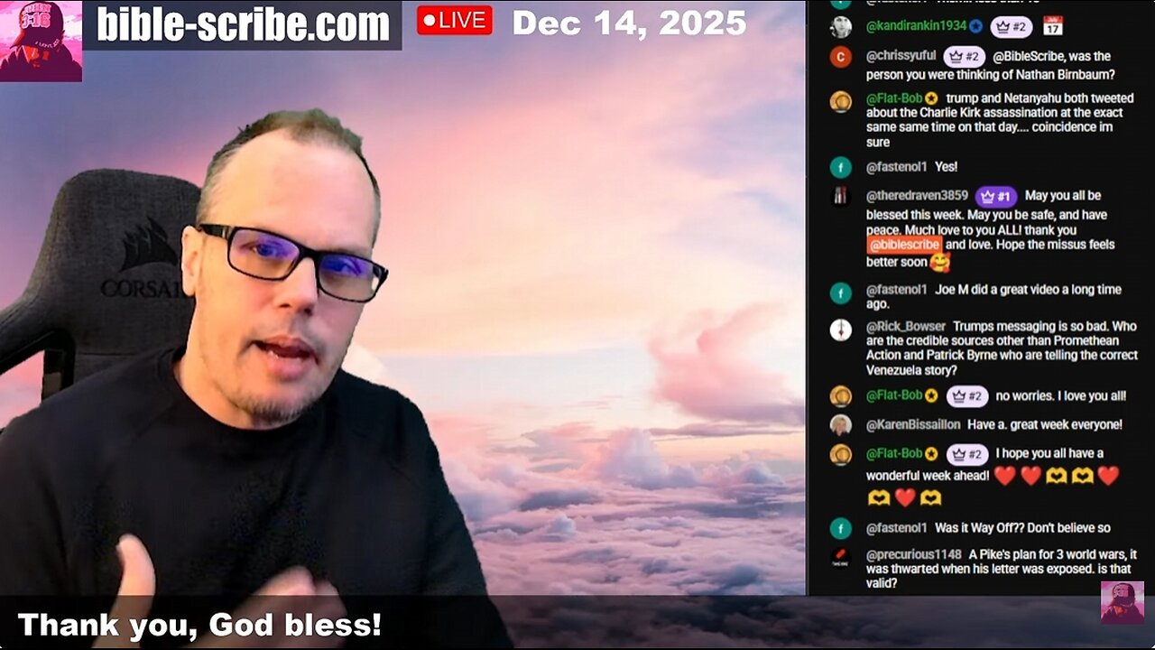 Eternal Security, Geneva Bible, Bullying, Church of Satan, Erika Kirk, Acts 25