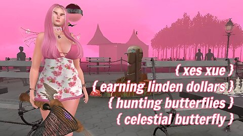How To Earn Linden Dollars in Second Life? Celestial Butterfly at Happy Pet Breedables!