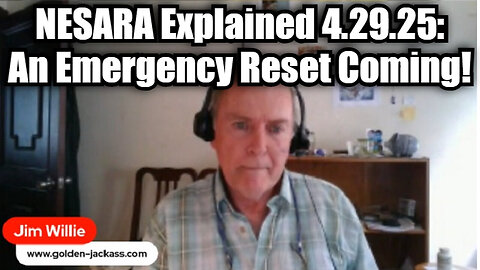 Jim Willie NESARA Explained 4.29.25 - An Emergency Reset Coming!