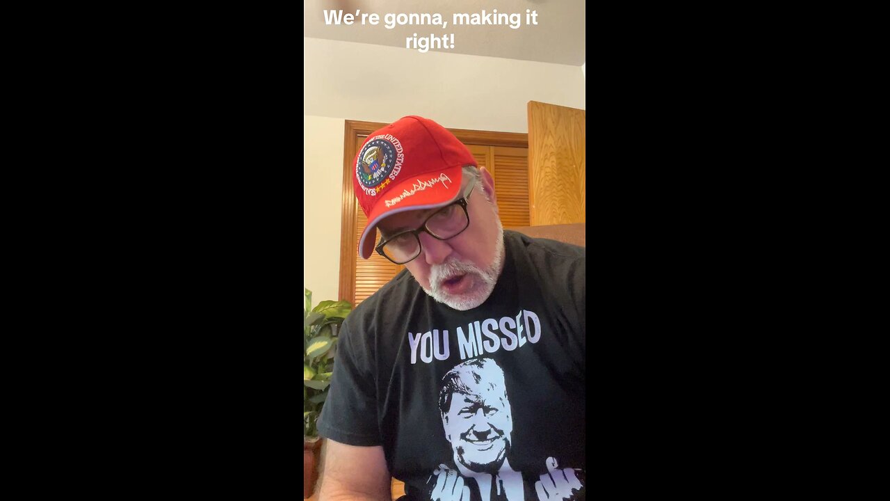 We’re going to make it right
