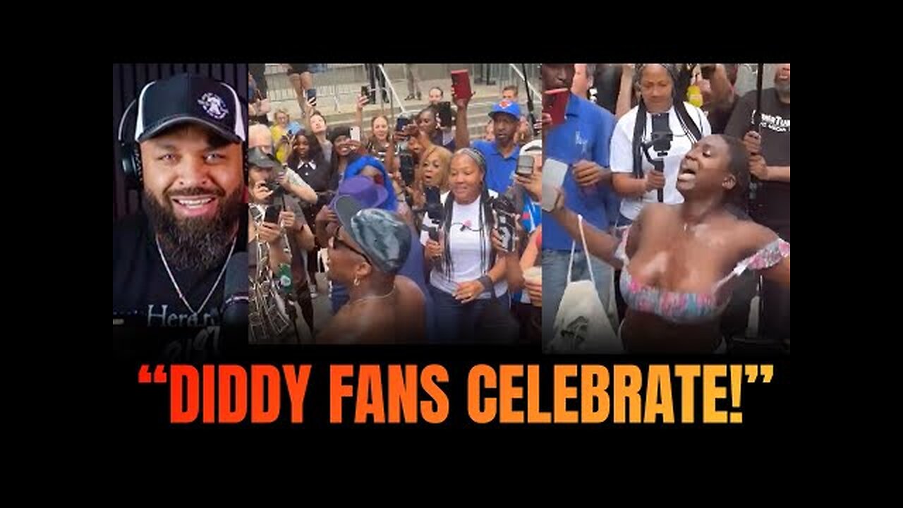 Diddy Supporters Lather Up in Baby Oil & Twerk Outside Courthouse After Verdict 😳 PLUS NO REFUND Woman ATTACKS Fast Food Workers in Meltdown!.mp4