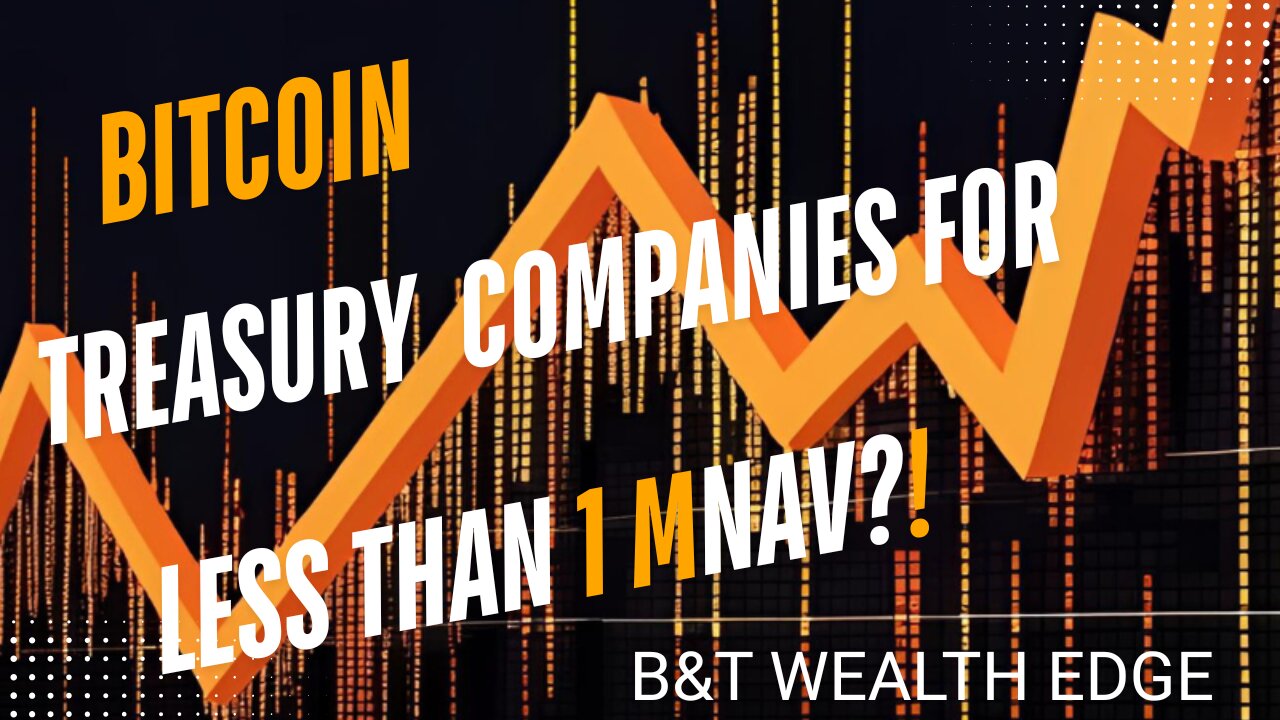 Losing Money on MSTR? Discover Undervalued BTC Treasury Gems with Low mNAV!
