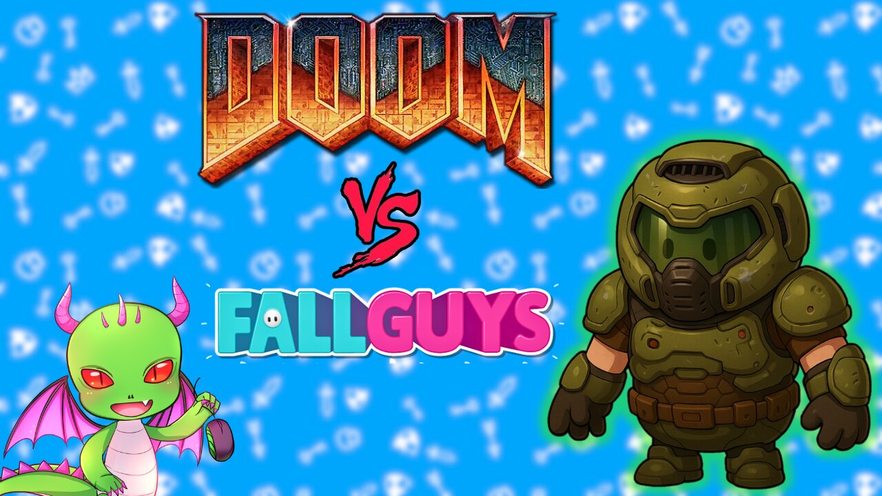 DOOM Slayer vs. Fall Guys — They Messed With the Wrong Marine!