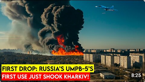 Breaking! Russia used its latest smart bomb – the UMPB-5 – for the1st time in combat over Kharkiv
