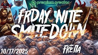 🔴Live: FRIDAY NITE SMITEDOWN ⚔ 10/17/25 | Giveaways NEXT WEEKEND | YT Gaming Debut