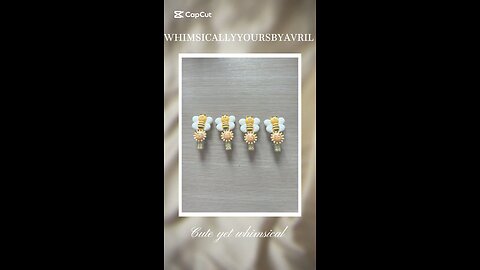 Handmade crocodile clips