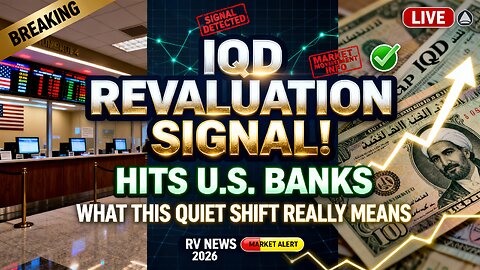 Iraqi Dinar Revaluation Signal Hits U.S. Banks — What This Quiet Shift Really Means 💥 IQD News 2026